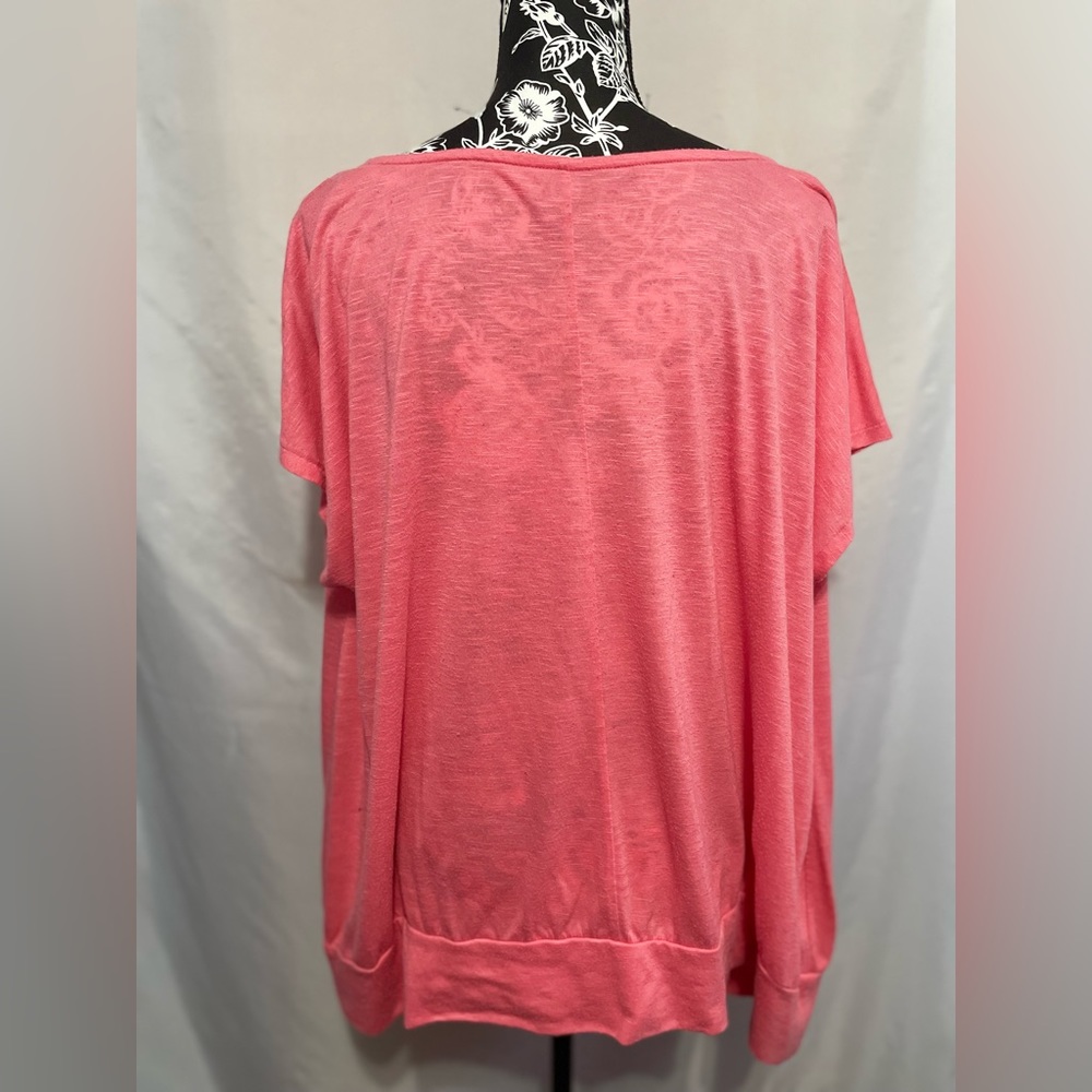 Drape-Front Blouse - Picture 3 of 4